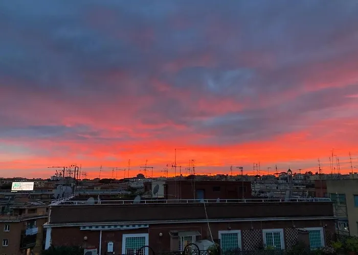 Forlanini Loft Trastevere By Casa E Lode - Terrace Panoramic View, Air Conditioning, Wifi