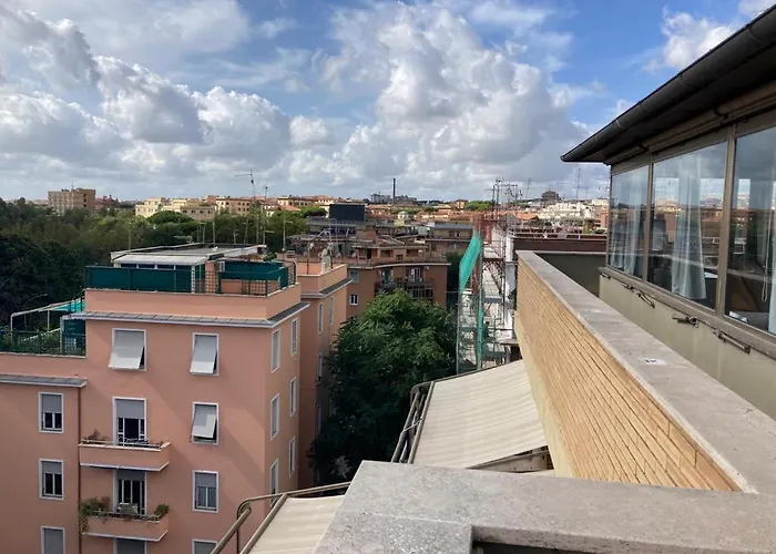 Forlanini Loft Trastevere By Casa E Lode - Terrace Panoramic View, Air Conditioning, Wifi Apartment