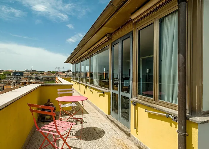 Apartment Forlanini Loft Trastevere By Casa E Lode - Terrace Panoramic View, Air Conditioning, Wifi Rom