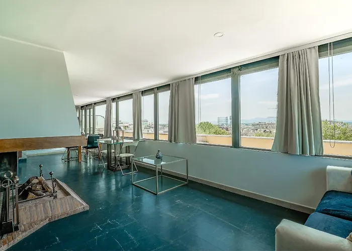 Forlanini Loft Trastevere By Casa E Lode - Terrace Panoramic View, Air Conditioning, Wifi Rom