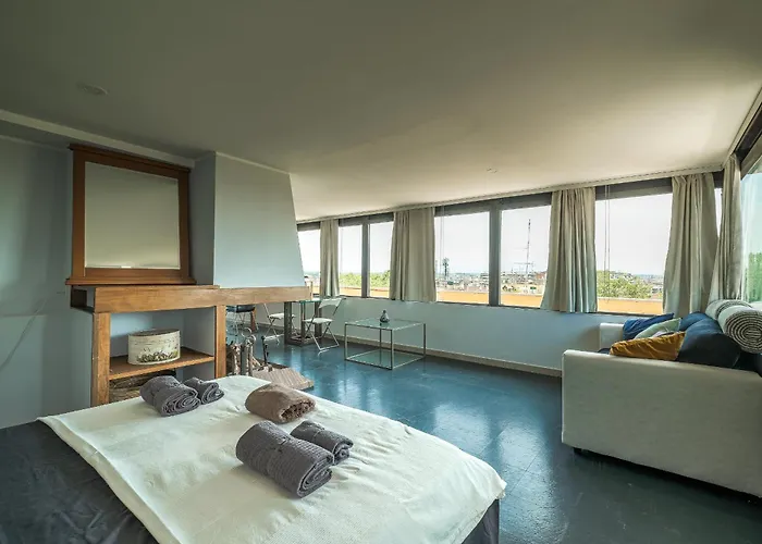 Forlanini Loft Trastevere By Casa E Lode - Terrace Panoramic View, Air Conditioning, Wifi Apartment *
