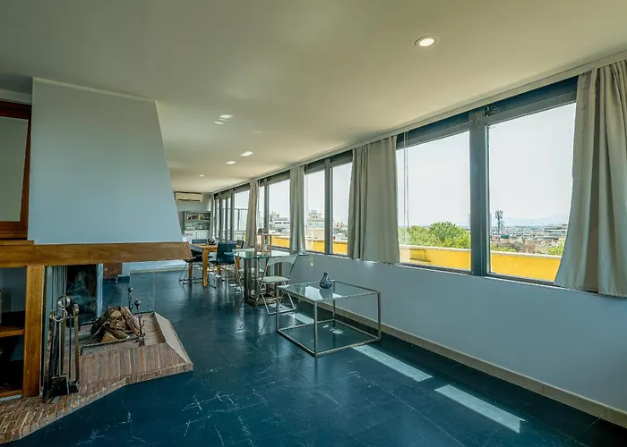Apartment Forlanini Loft Trastevere By Casa E Lode - Terrace Panoramic View, Air Conditioning, Wifi *